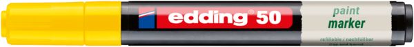 Produktbild: Edding 50 EcoLine 4-50-005 Lackmarker Gelb 2 mm, 3mm