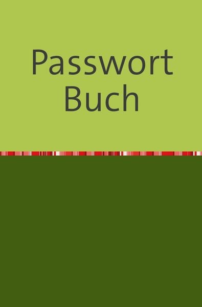 Produktbild: Passwort Buch