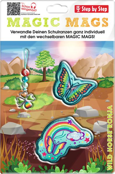Produktbild: STEP BY STEP&reg; Schulrucksack Zubeh&ouml;rset Magic Mags, Rainbow Ria