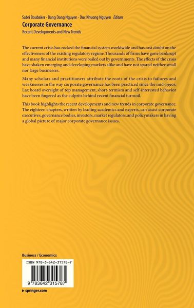 Produktbild: Corporate Governance