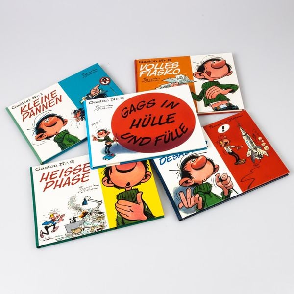 Produktbild: Gaston im Schuber (Hochwertige Jubil&auml;umsedition 100 Jahre Franquin)
