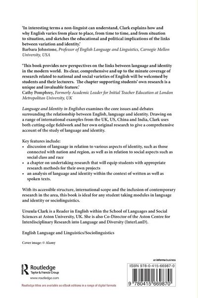 Produktbild: Language and Identity in Englishes