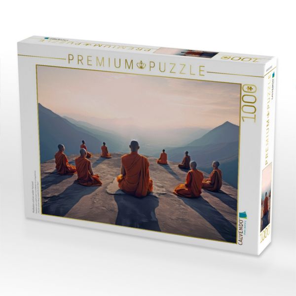 Produktbild: CALVENDO Puzzle Meditation und ein weiter Horizont | 1000 Teile Lege-Gr&ouml;&szlig;e 64x48cm Foto-Puzzle f&uuml;r gl&uuml;ckliche Stunden