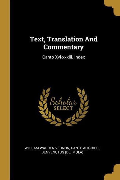Produktbild: Text, Translation And Commentary
