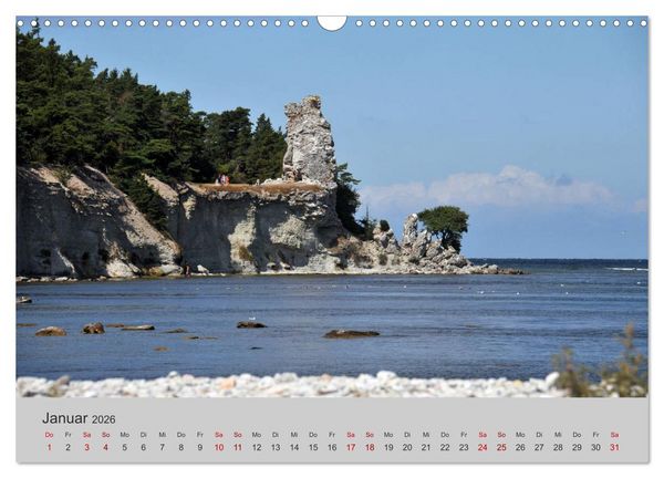 Produktbild: Gotland - Perle der Ostsee (Wandkalender 2026 DIN A3 quer), CALVENDO Monatskalender