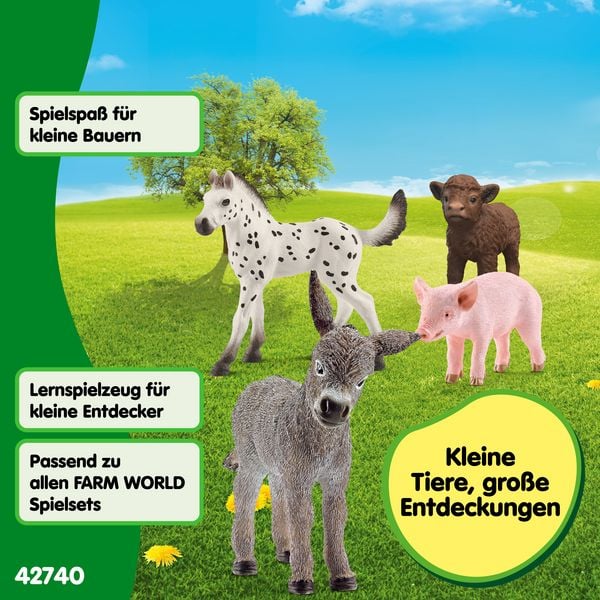 Produktbild: schleich&reg; 42740 Bauernhof Babys