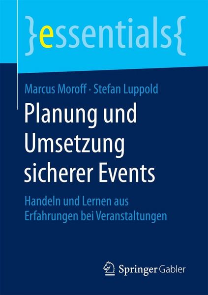 Produktbild: Planung und Umsetzung sicherer Events