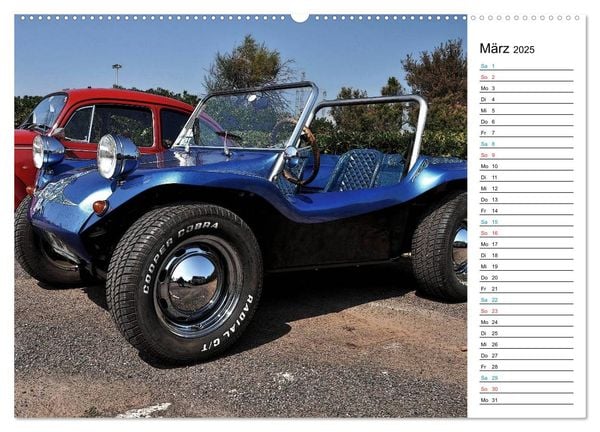 Produktbild: Buggys - die Kultautos der 80er (Wandkalender 2025 DIN A2 quer), CALVENDO Monatskalender