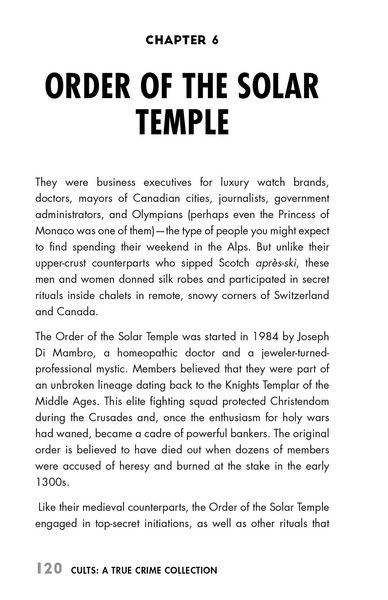 Produktbild: Cults: A True Crime Collection