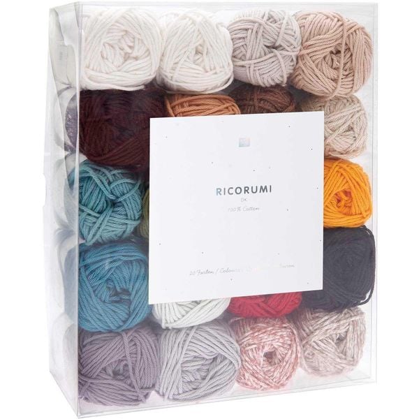 Produktbild: Ricorumi Set 20er "Wichtelwelt", 16x Ricorumi dk, 2x Ricorumi Twinkly Twinkly, 2x Ricorumi Spray