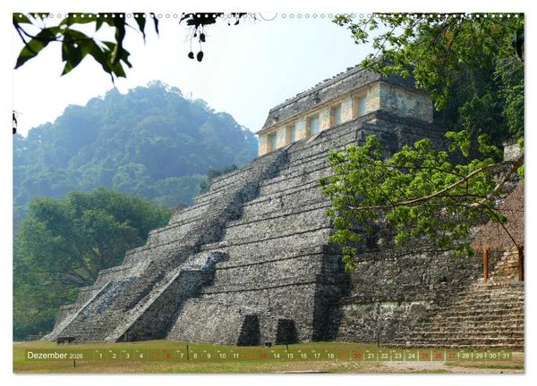 Produktbild: Geheimnisvolle Orte Yucat&aacute;n (hochwertiger Premium Wandkalender 2026 DIN A2 quer), Kunstdruck in Hochglanz