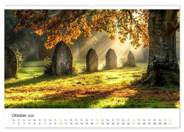Produktbild: Magische Steine - Tor zur Anderswelt (Wandkalender 2026 DIN A2 quer), CALVENDO Monatskalender