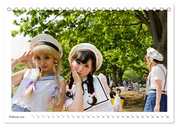 Produktbild: Menschen in Japan (Tischkalender 2026 DIN A5 quer), CALVENDO Monatskalender