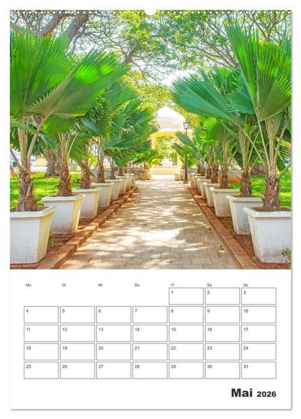 Produktbild: Sansibar - K&uuml;stenstadt mit Charme (hochwertiger Premium Wandkalender 2026 DIN A2 hoch), Kunstdruck in Hochglanz