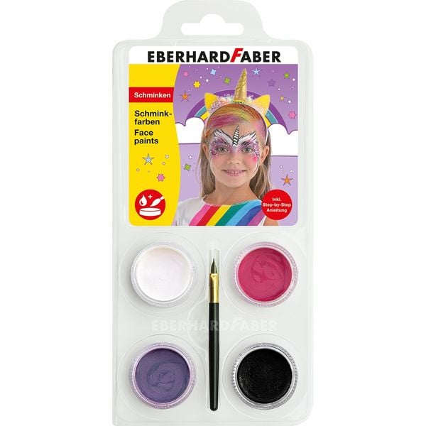 EBERHARD FABER Schminkfarbenset, Einhorn