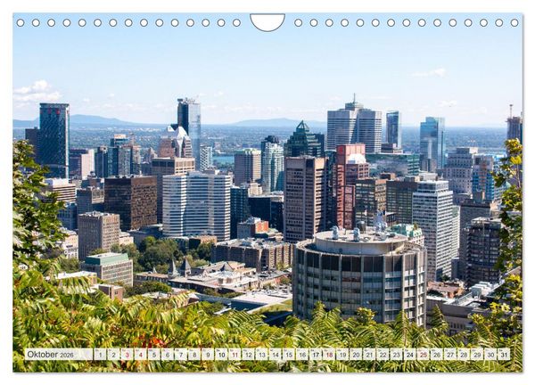 Produktbild: Montreal - klassisches Erbe in Qu&eacute;bec (Wandkalender 2026 DIN A4 quer), CALVENDO Monatskalender