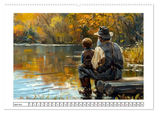 Produktbild: Facetten des alten Landlebens (Wandkalender 2026 DIN A2 quer), CALVENDO Monatskalender