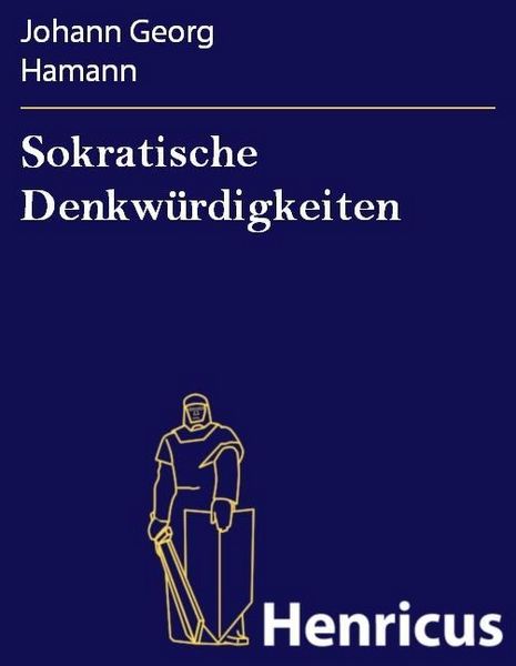 Produktbild: Sokratische Denkw&uuml;rdigkeiten