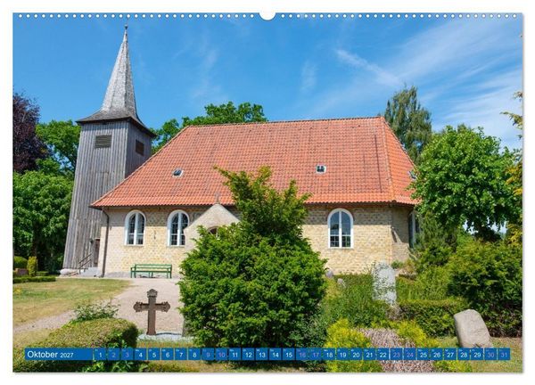 Produktbild: Unterwegs entlang der Schlei (hochwertiger Premium Wandkalender 2027 DIN A2 quer), Kunstdruck in Hochglanz