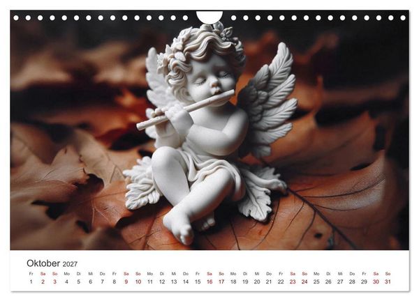 Produktbild: Niedliche Putten (Wandkalender 2027 DIN A4 quer), CALVENDO Monatskalender