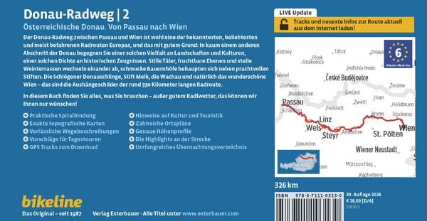 Produktbild: Donauradweg / Donau-Radweg 2