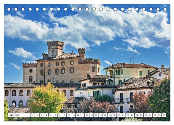 Produktbild: Piemont - Norditaliens stille Sch&ouml;nheit (Tischkalender 2026 DIN A5 quer), CALVENDO Monatskalender