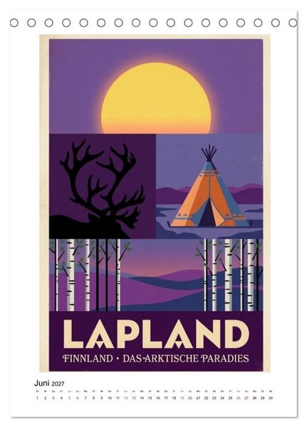 Produktbild: Sehnsucht Skandinavien &ndash; Die Mid-Century Collection (Tischkalender 2027 DIN A5 hoch), CALVENDO Monatskalender