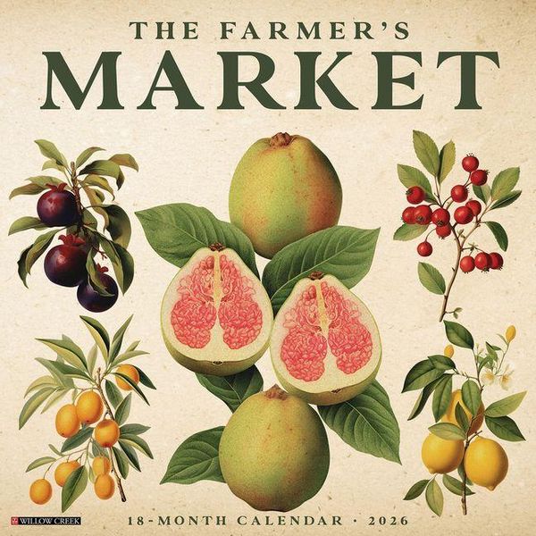 Produktbild: Farmer's Market 2026 Wall Calendar