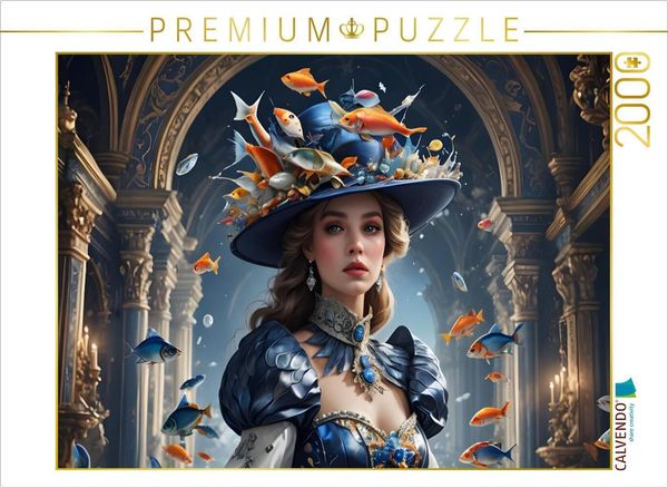 Produktbild: CALVENDO Puzzle Fische 20. Februar - 20. M&auml;rz | 2000 Teile Lege-Gr&ouml;&szlig;e 90x67cm Foto-Puzzle f&uuml;r gl&uuml;ckliche Stunden