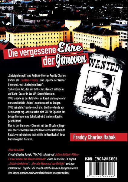 Produktbild: Die vergessene Ehre der Ganoven
