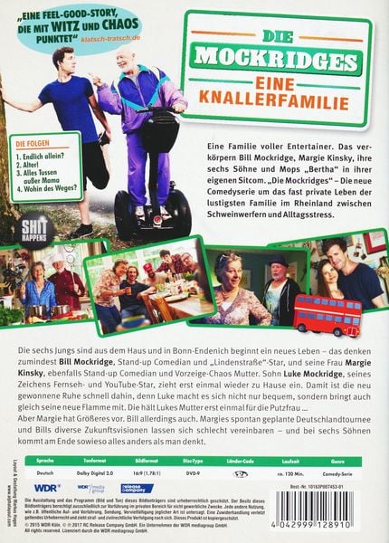 Produktbild: Die Mockridges - Eine Knallerfamilie - Staffel 1