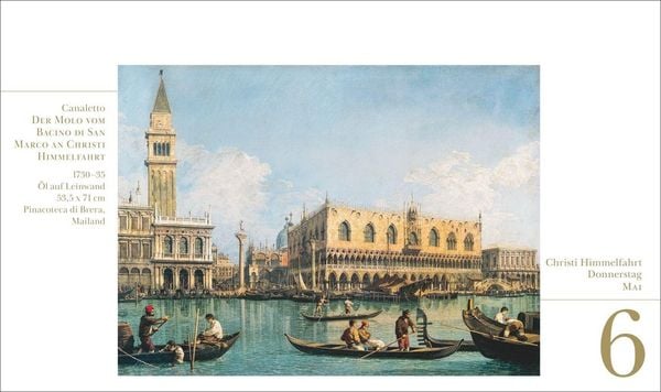 Produktbild: Eine Reise durch die Welt der Kunst Premiumkalender 2027 - 365 Meisterwerke
