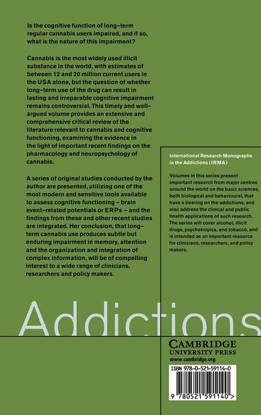 Produktbild: Cannabis and Cognitive Functioning