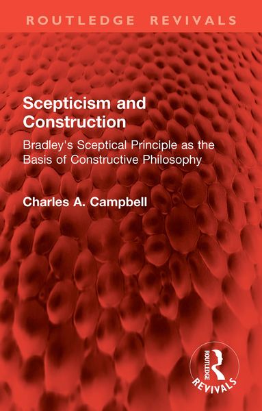 Produktbild: Scepticism and Construction