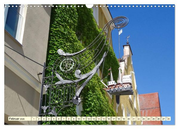 Produktbild: Unterwegs in Memmingen (Wandkalender 2026 DIN A3 quer), CALVENDO Monatskalender