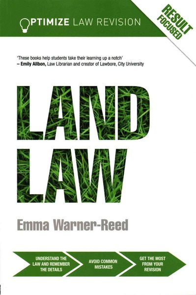 Produktbild: Warner Reed, E: Optimize Land Law