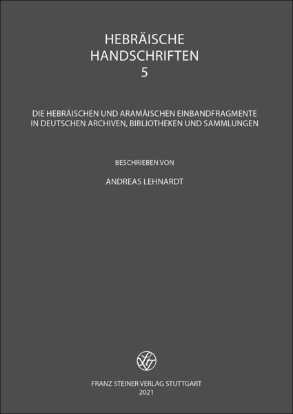 Produktbild: Hebr&auml;ische Handschriften