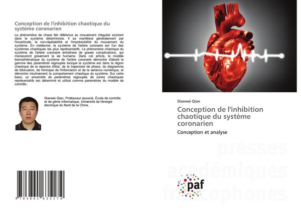 Produktbild: Conception de l'inhibition chaotique du syst&egrave;me coronarien