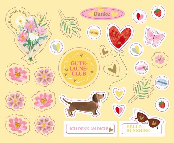 Produktbild: Stickerbuch &ndash; Sticker und Etiketten