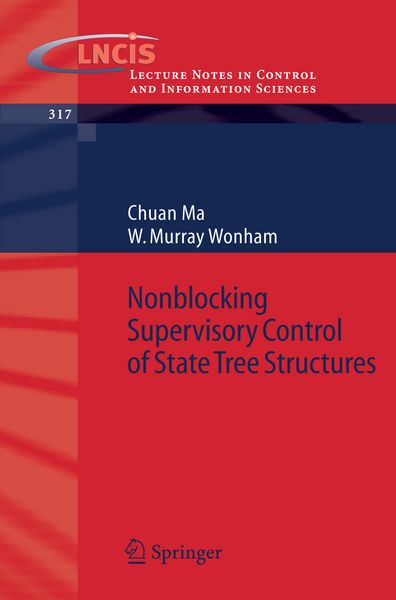 Produktbild: Nonblocking Supervisory Control of State Tree Structures