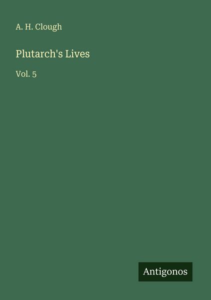 Produktbild: Plutarch's Lives