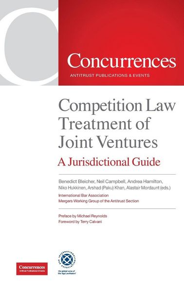 Produktbild: Competition Law Treatment of Joint Ventures