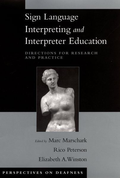 Produktbild: Sign Language Interpreting and Interpreter Education