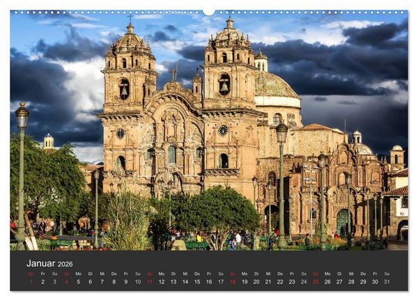 Produktbild: Peru 2026 Im Land des Kondors (hochwertiger Premium Wandkalender 2026 DIN A2 quer), Kunstdruck in Hochglanz