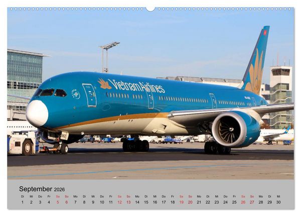 Produktbild: Welt der Flugzeuge - Faszination Luftfahrt 2026 (hochwertiger Premium Wandkalender 2026 DIN A2 quer), Kunstdruck in Hochglanz
