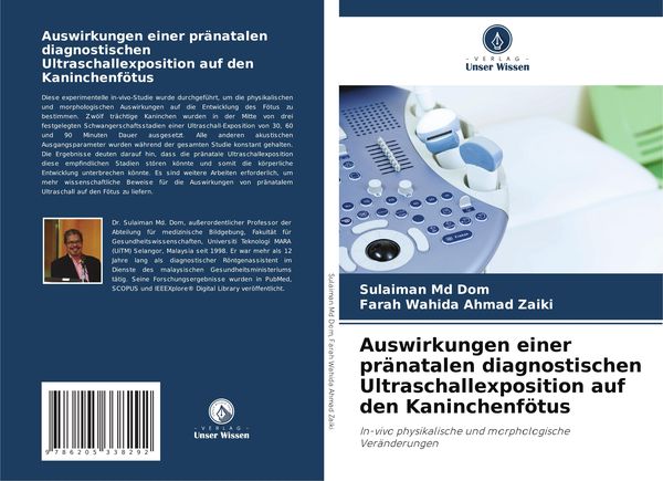 Produktbild: Auswirkungen einer pr&auml;natalen diagnostischen Ultraschallexposition auf den Kaninchenf&ouml;tus