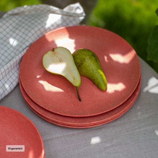 Produktbild: Koziol Flacher Teller 26 cm 4er-Set CLUB PLATE Flacher Teller 26 cm 4er-Set CLUB PLATE