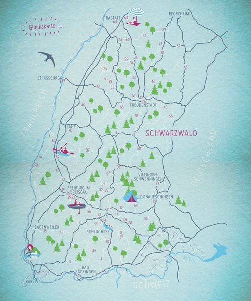 Produktbild: Blaue Gl&uuml;cksorte im Schwarzwald