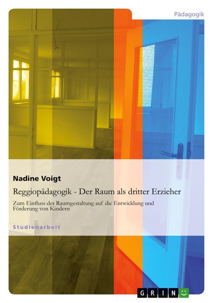Produktbild: Reggiop&auml;dagogik - Der Raum als dritter Erzieher