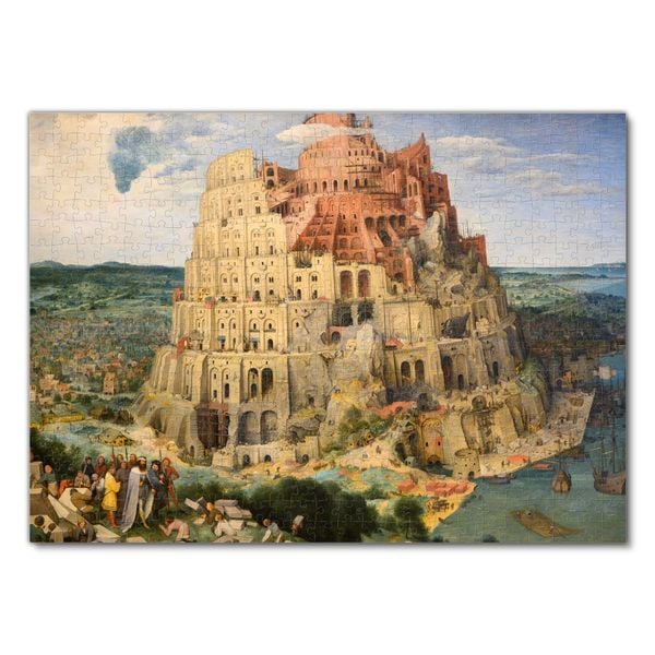 Puzzle Bruegel Torre Di Babele